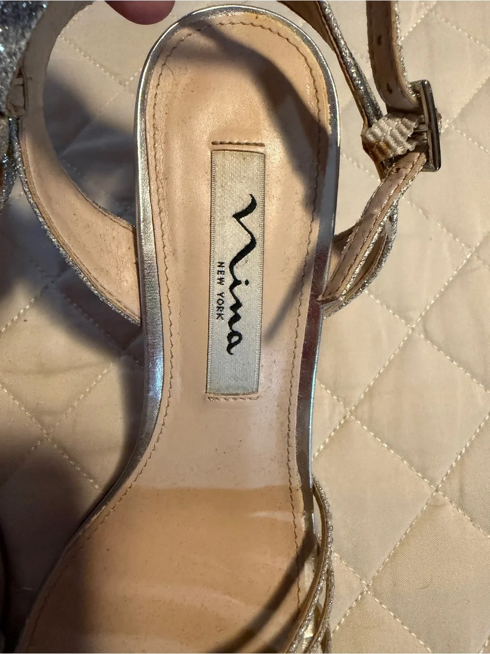 Nina sparkling silver